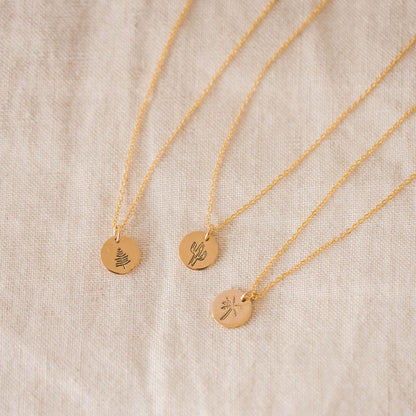 Grounded Disc Necklace | Final Sale