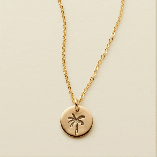 Grounded Disc Necklace | Final Sale