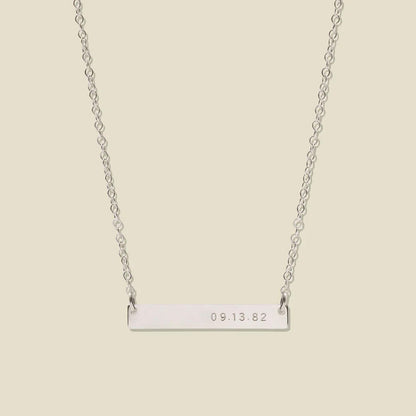 Horizontal Bar Necklace