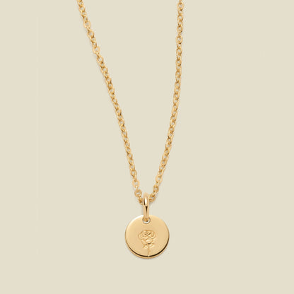 June Birth Flower Necklace