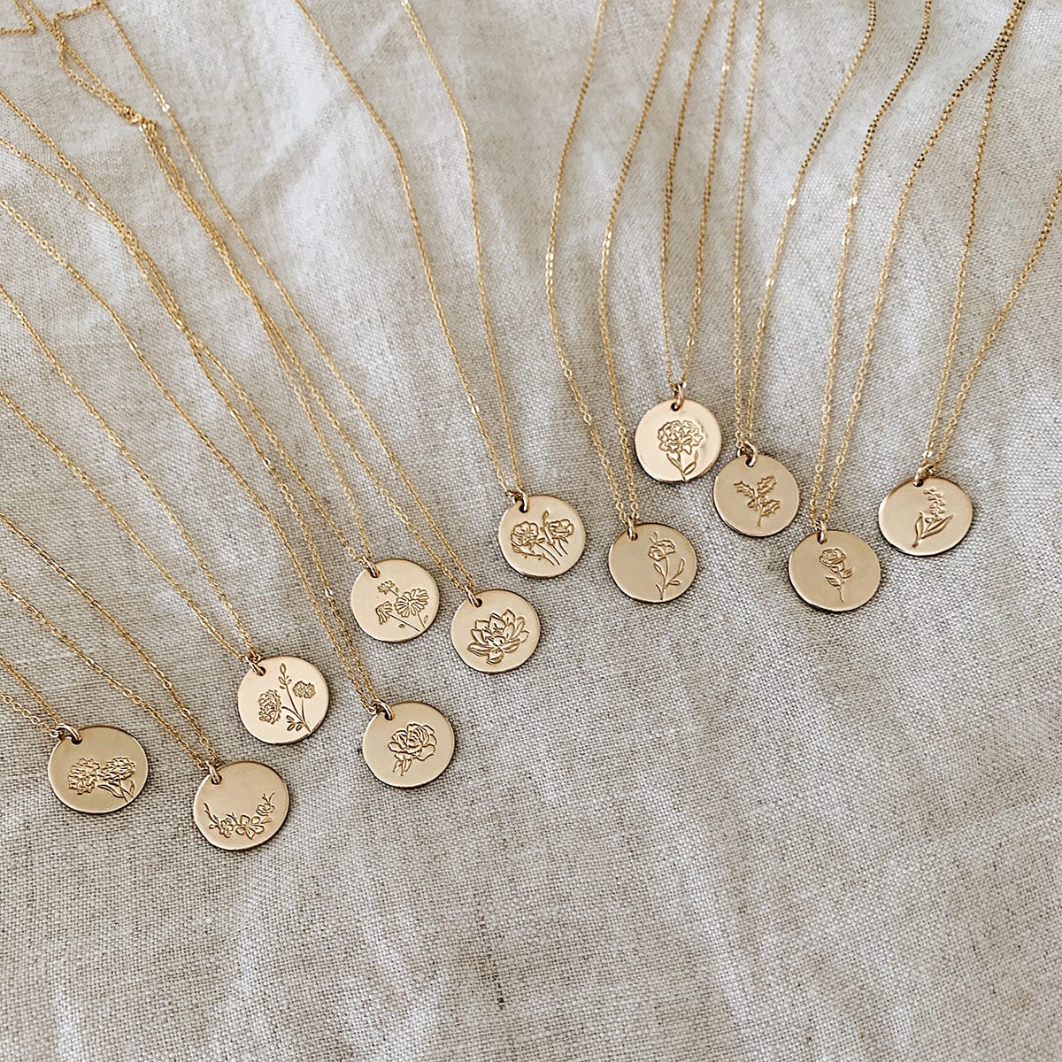 June Birth Flower Necklace