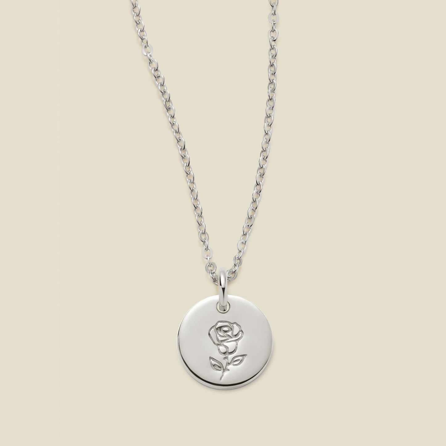 June Birth Flower Necklace