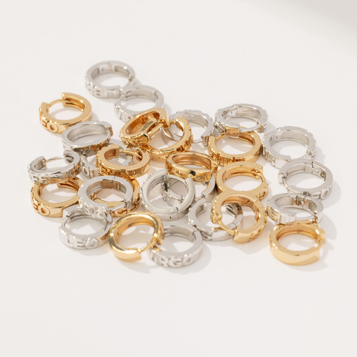 Leo Huggie Hoop Earrings | Final Sale