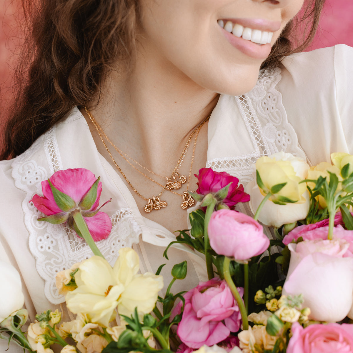 May Birth Flower Charm