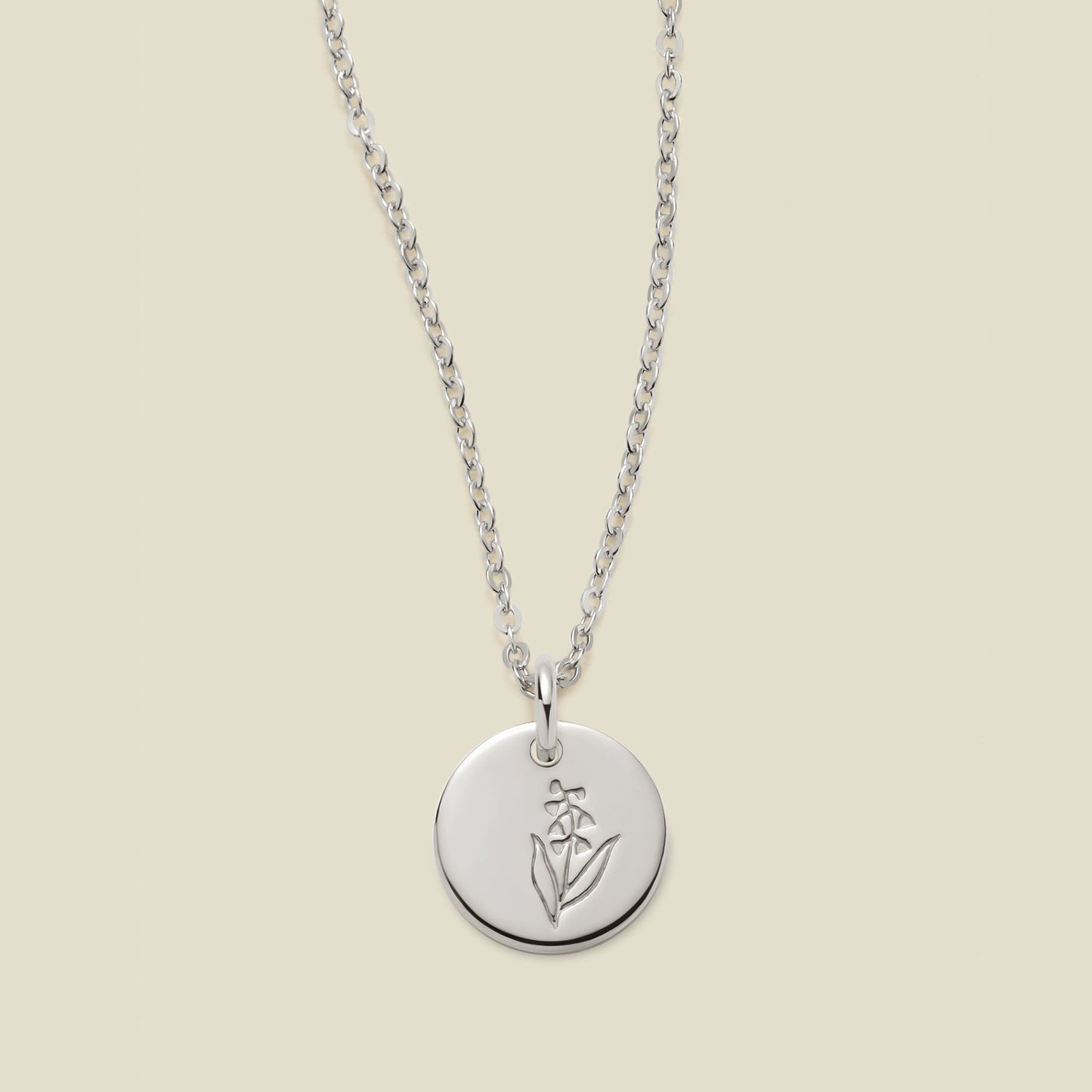 May Birth Flower Necklace