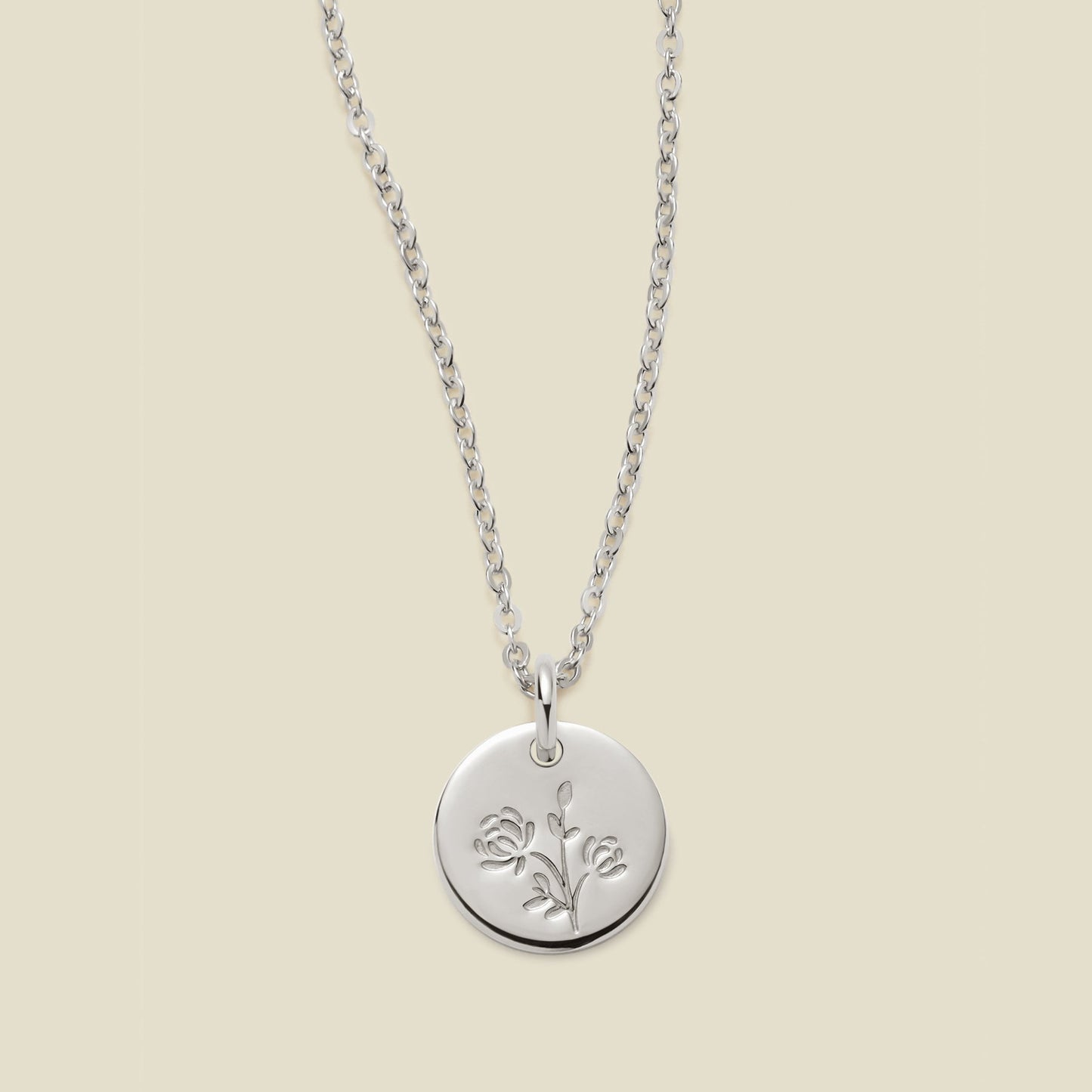 November Birth Flower Necklace