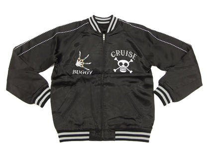 Hanatabi Gakudan Men's Japanese Souvenir Jacket Japanese ONE PIECE Sukajan Script OPSJ-004