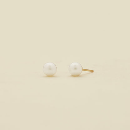Pearl Stud Earrings