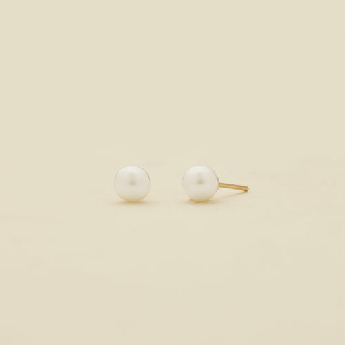 Pearl Stud Earrings