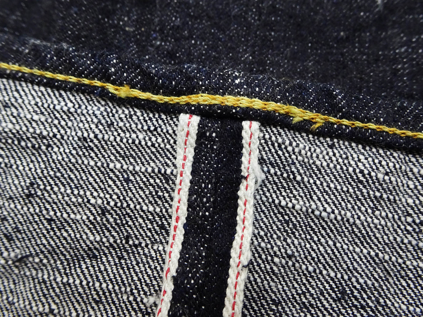 Studio D'Artisan GL3 Jeans SD-1001 - Men's Regular Straight Fit, GL-3 15oz Japanese Selvedge Denim, One-Wash Indigo