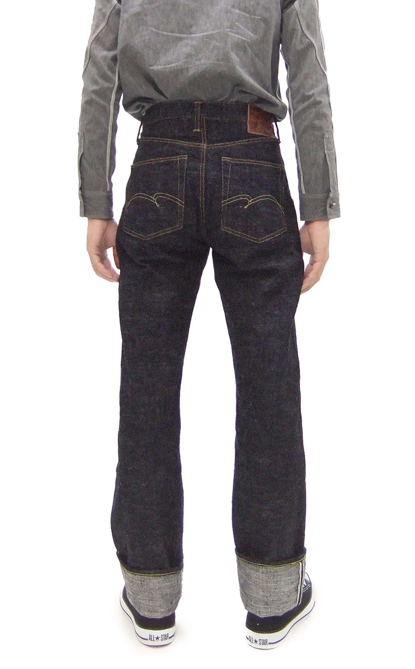 Studio D'Artisan GL3 Jeans SD-1001 - Men's Regular Straight Fit, GL-3 15oz Japanese Selvedge Denim, One-Wash Indigo