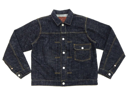 Studio D'Artisan Men's Type I Denim Jacket - 15oz Selvedge Denim Toyoda GL3 Woven, Made in Japan (SDA SD-4101 One-Wash)