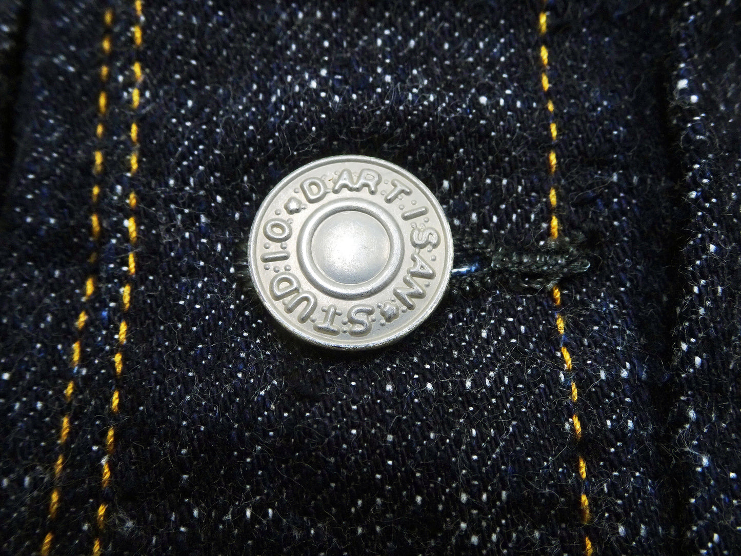 Studio D'Artisan Men's Type I Denim Jacket - 15oz Selvedge Denim Toyoda GL3 Woven, Made in Japan (SDA SD-4101 One-Wash)