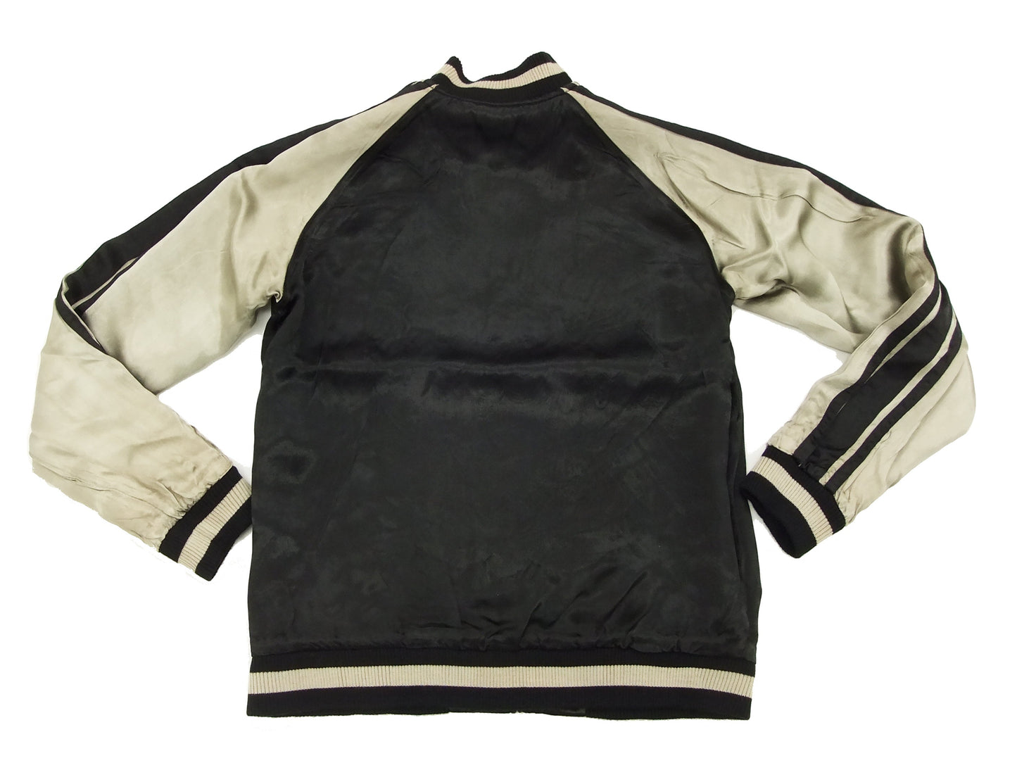 Hanatabi Gakudan Men's Japanese Souvenir Jacket Japanese Buddhism Sukajan Script SSJ-012