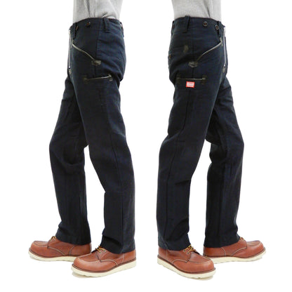 Samurai Jeans Men's Double Zipper Pants German Workwear Guild Trousers SWC505C19-DP