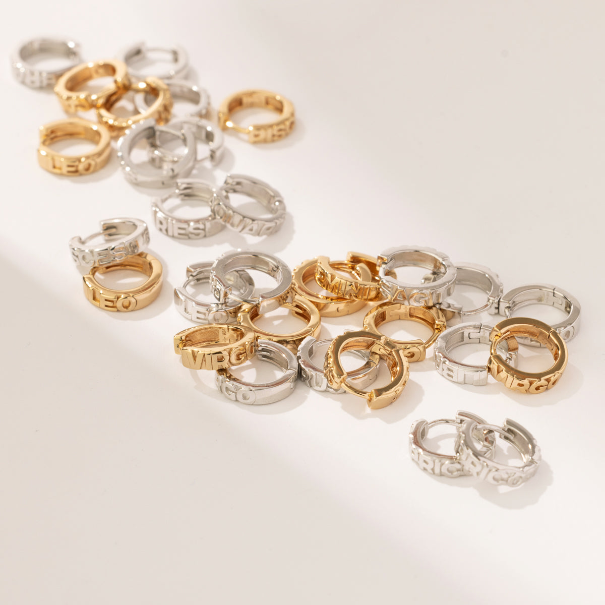 Taurus Huggie Hoop Earrings | Final Sale