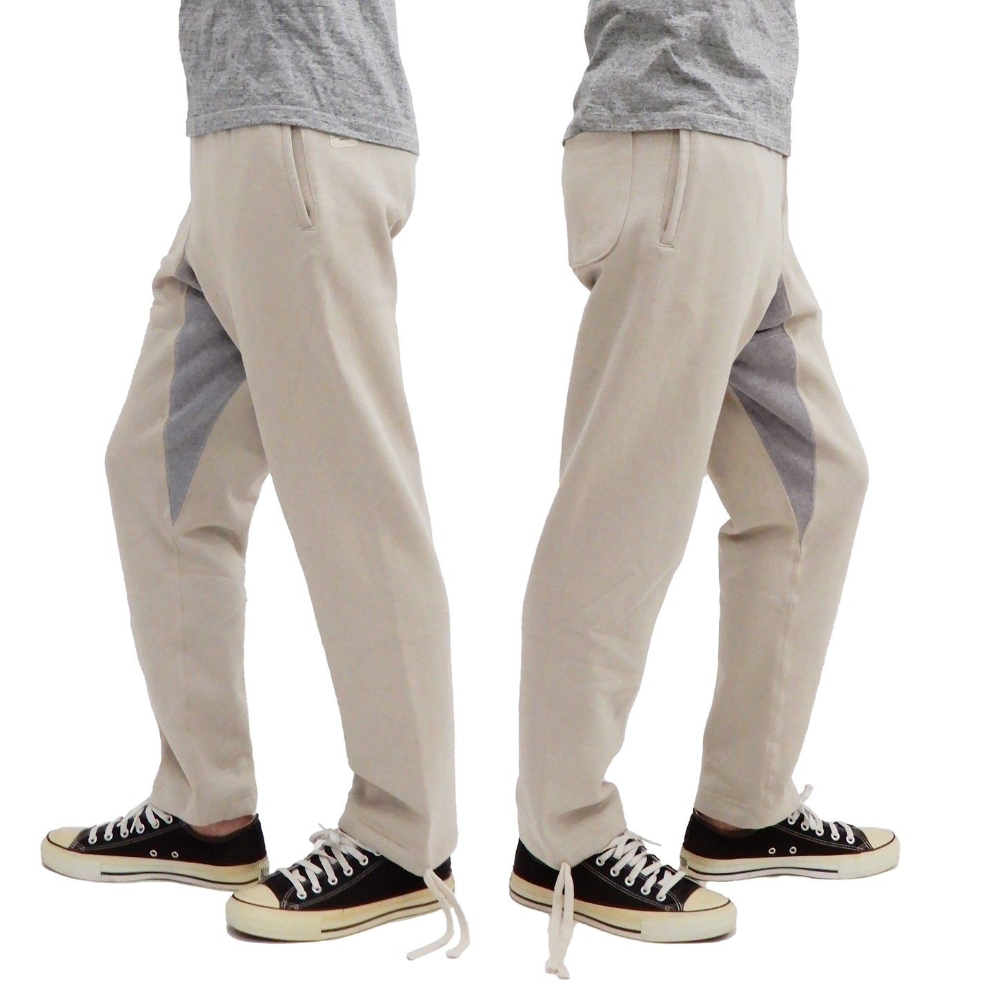 TOYS McCOY Sweatpants Men's Vintage Inspired Plain Straight-Leg Drawstring Pants TMC2380 040 Sand