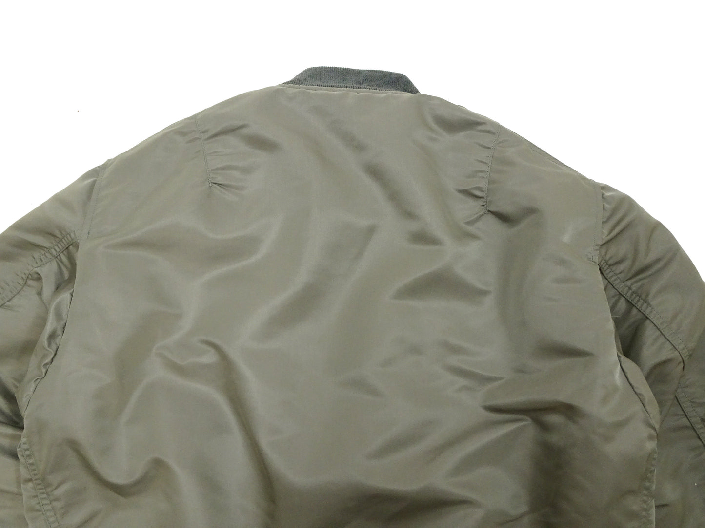 TOYS McCOY Men's Steve McQueen MA-1 Flight Jacket - MIL-J-8279E MA1 E-Type Bomber Jacket Reproduction - Made in Japan (TMJ2519 161 Sage)