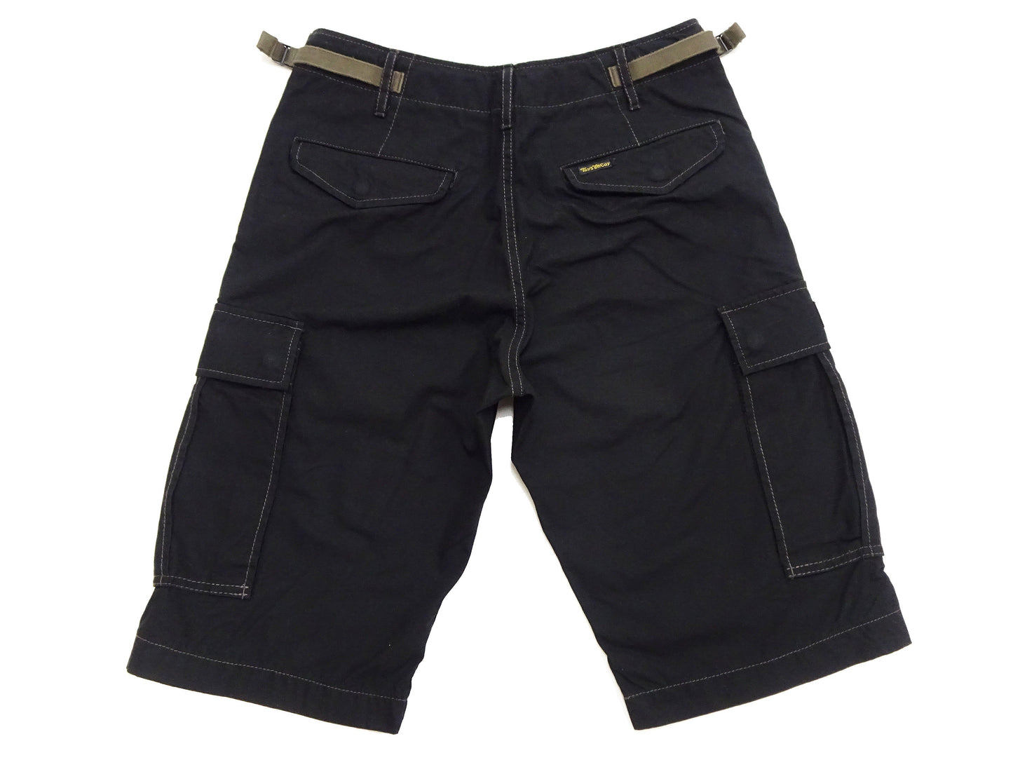 TOYS McCOY Cargo Shorts Men's Classic U.S. Army Fatigue-Inspired Casual Short Pants TMP1802 030 Black