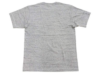 Whitesville Men's Short-Sleeve Henley T-Shirt, 100% Cotton Tubular-Knit Jersey, Slim Fit, One-Pack, Made in Japan (WV79681 113 Heather Gray)
