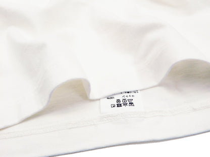 Whitesvill Plain T-shirt Men's Heavyweight Long Sleeve Pocket Tee WV68849 105 Off-white