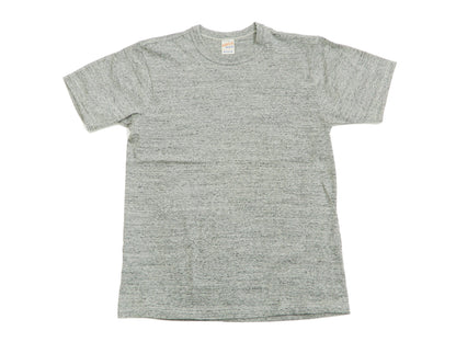 Whitesville Men's 2-Pack Plain Short-Sleeve Crew Neck T-Shirts, Tubular-Knit Cotton, Made in Japan by Toyo Enterprises (WV73544 113 Heather Gray)