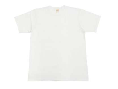 Whitesville Men's 2-Pack Plain Short-Sleeve Crew Neck T-Shirts, Tubular-Knit Cotton, Made in Japan by Toyo Enterprises (WV73544 105 Off-White)